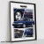 MOTOPIXELE Plakat Saab 900 SE coupe