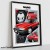 MOTOPIXELE.com SAAB 900 plakat
